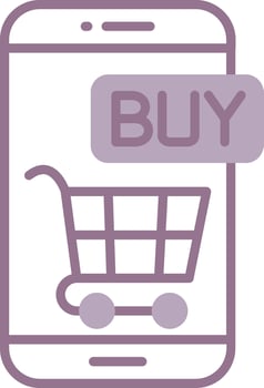 Online Store Core Frame Pattern vector