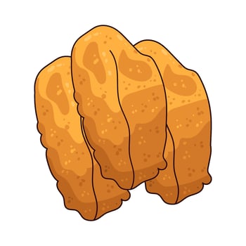 uni sashimi illustration vector