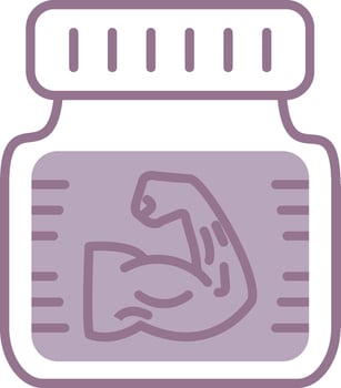 Supplements Light Sketch Token vector