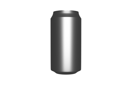 Realistic Soda Can Mockup Design png