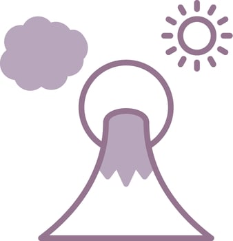 Fuji Clear Shape Symbol vector