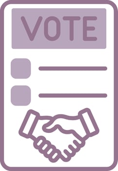 Agreement Modern Shape Symbol vector