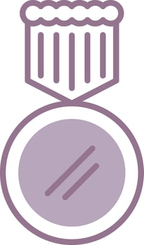 Medal Artistic Block vector
