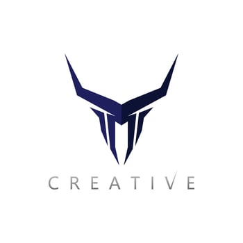 Creative logo with modern design vector