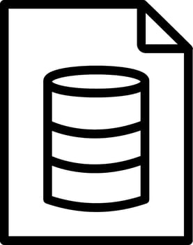 Document Simplified Design Piece vector