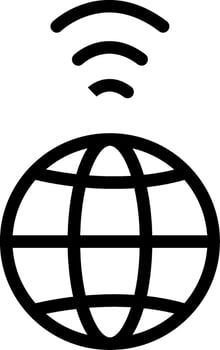 Internet Interactive Symbol vector