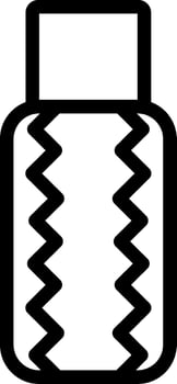 Chewing Gum Outline Icon vector