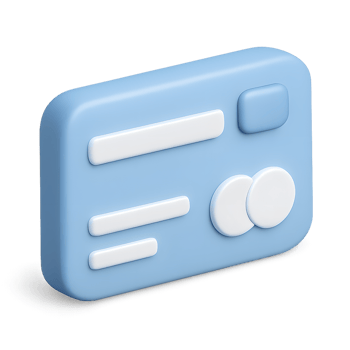 3D Credit Card Icon png