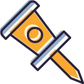 Pin Illustration Marker Location Pushpin Point vector