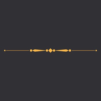 Vintage Minimalist Line Divider 2 vector