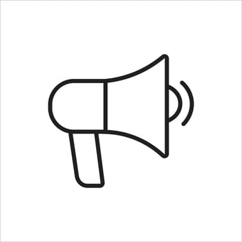 Black and White Hand Mike Icon vector