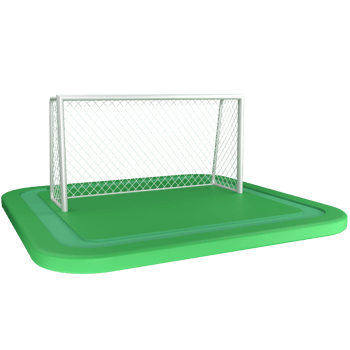 Goal Net UI 3D Illustration png