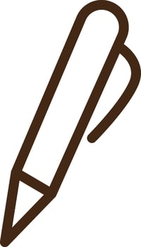 Hand Drawn Pen Icon Design vector