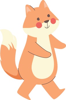Hand Drawn Squirrel vector