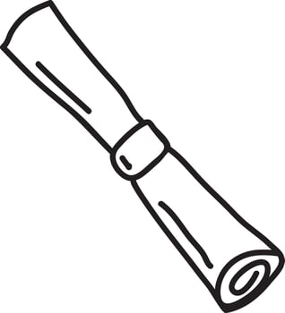 Folded Letter Sketch vector