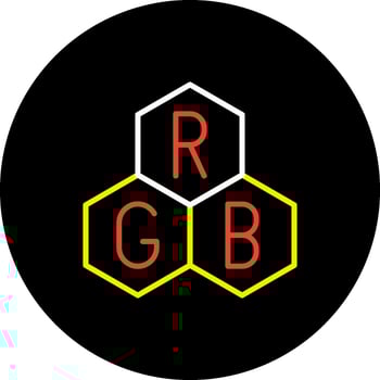 Rgb Line dino color Red Green Blue Color Model Digital Colors vector