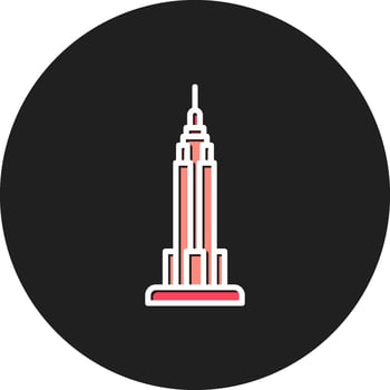 Empire State Building craftdesign Landmark Skyscraper New York Building vector