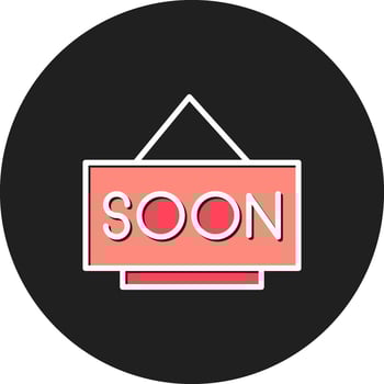 Soon craftdesign Coming Soon Upcoming Imminent Anticipated vector