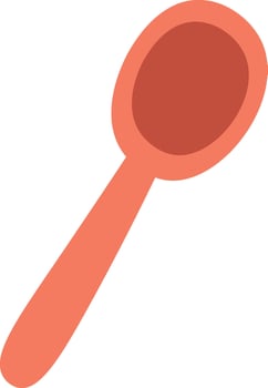Cartoon Wooden Spoon Drawing vector
