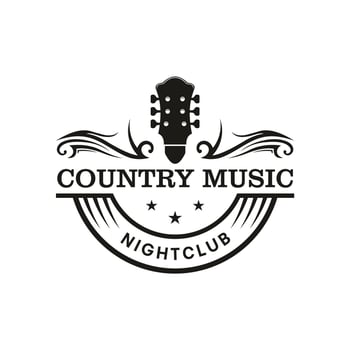 logo music festival template illustration vector