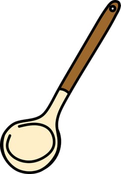 Kitchen Ladle Illustration vector