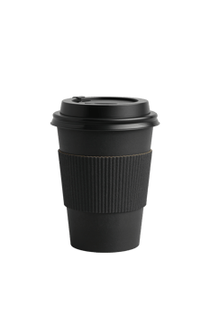 Steaming indulgence, a captivating coffee cup presents a modern simplicity and elegance for warm png