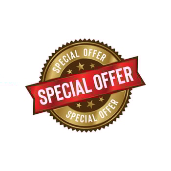 Special Offer Stamp Seal Template vector