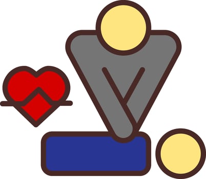 Cpr User-Friendly Drawing vector