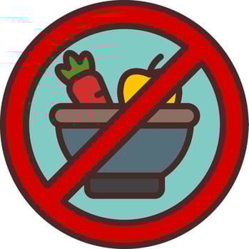 Fasting Illustrated Concept Graphic vector