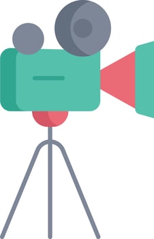 camera making icon design vector