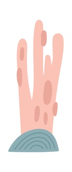 Abstract Coral Illustration vector