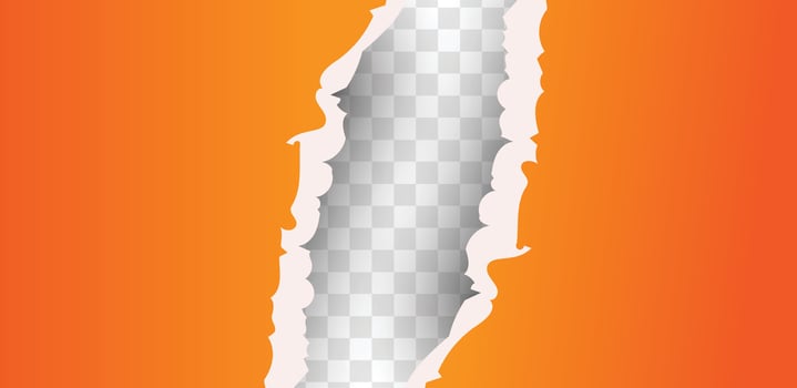 gradient torn paper concept design vector