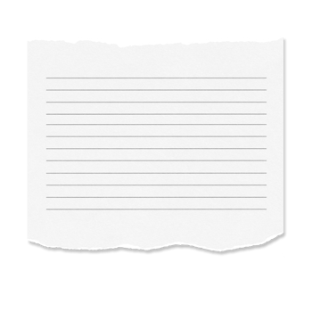 A piece of paper with lines on it png